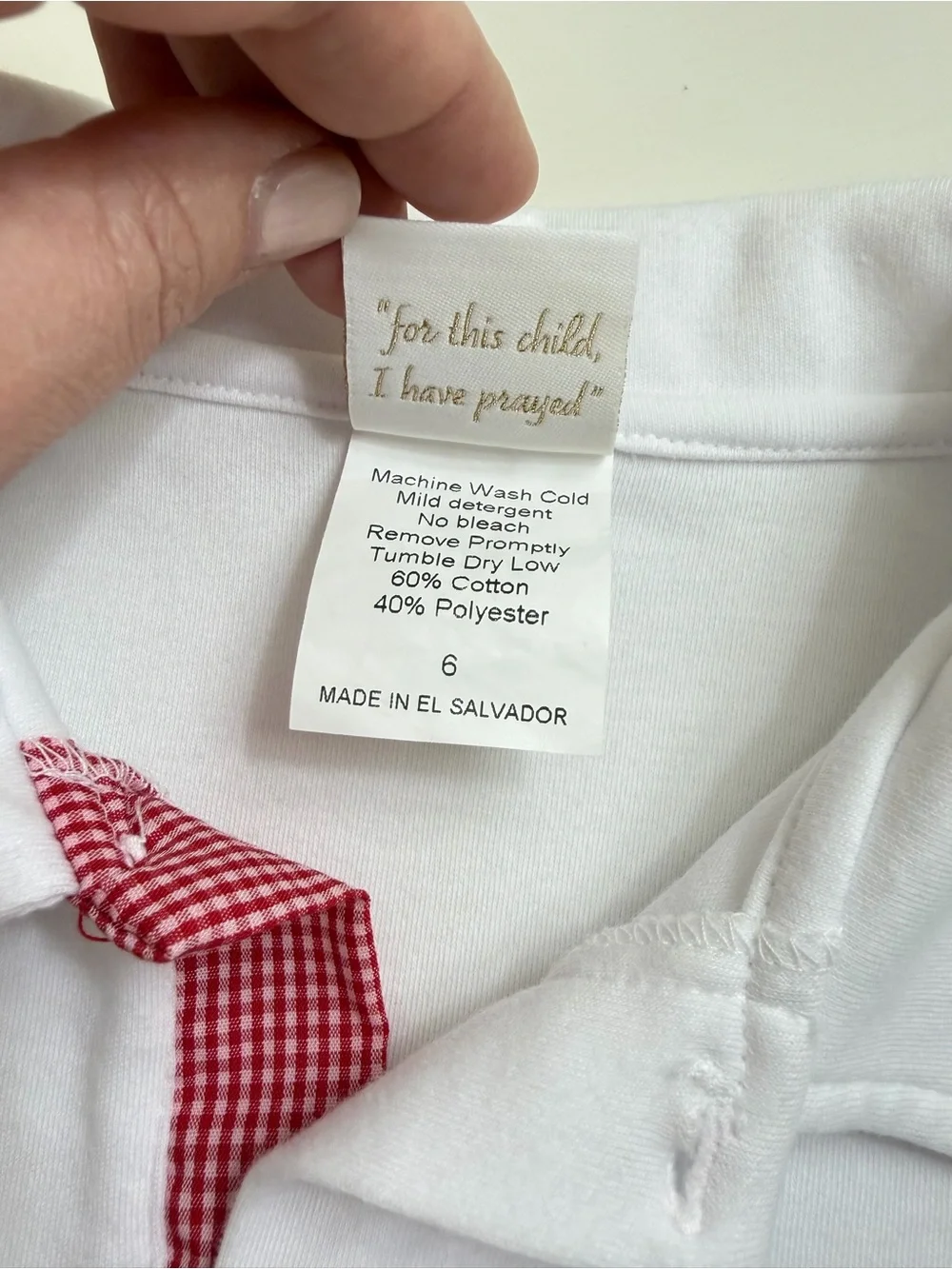 Lullaby Set Polo + Red Gingham Shorts Set 6